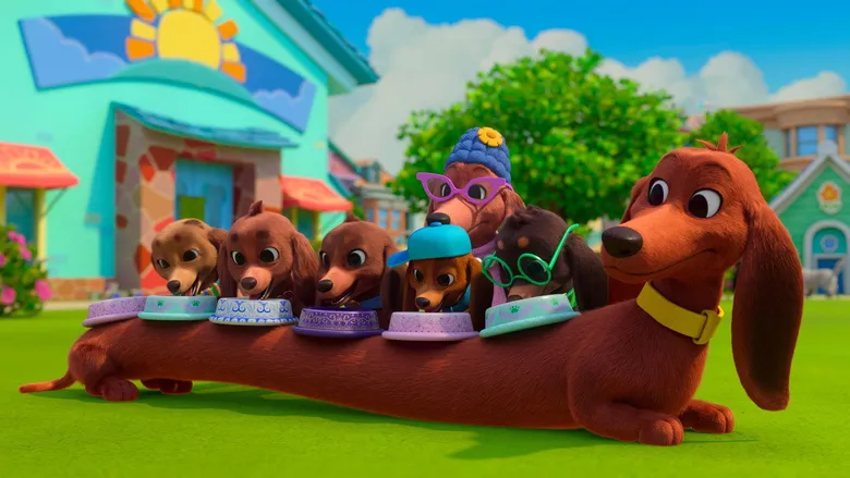 Pretzel and the Puppies